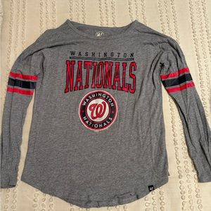 Washington Nationals Baseball Long Sleeve Top